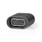 USB-adapter | USB 3.2 Gen 1 | USB-C™ Han | VGA Hun | Nikkelplateret | Grå / Sort | Plastikpose