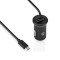 Car Charger | 1x 2.4 A | Number of outputs: 1 | Micro USB (Fixed) Cable | 1.00 m | 12 W | Single Voltage Output