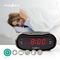 Digitális rádiós ébresztőóra | LED Kijelző | AM / FM | Szundi funkció | Alvás időzítő | Riasztások száma: 2 | Fekete