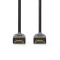 Ultra High Speed HDMI™ Cable | HDMI™ Connector | HDMI™ Connector | 8K@60Hz | 48 Gbps | 3.00 m | Round | 6.7 mm | Black | Polybag
