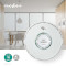 Smoke & Carbon Monoxide Alarm | Battery Powered | Battery life up to: 10 year | EN 14604 / EN 50291 | With test button | 85 dB | ABS | White