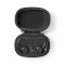 Volledig Draadloze Oordopjes | Bluetooth® | Maximale batterijduur: 4 hrs | Drukbediening | Charging case | Ingebouwde microfoon | Ondersteuning voor spraakbesturing | Oorhaken | Zwart