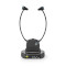 Wireless-TV-Kopfhörer | RF | Im Ohr | max. Batteriespielzeit: 7 hrs | 25 m | Digital Audio | Ladestation | Balancekontrolle | Unterstützung für Hörgeschädigte | Schwarz
