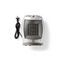 Ceramic PTC Fan Heater | 750 / 1500 W | 2 Heat Modes | Adjustable thermostat | Rotates automatically | Overheating protection | Fall over protection