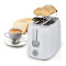Toaster | 2 Slots | Browning levels: 7 | Defrost feature | Bun rack | White