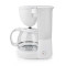 Kaffemaskine | Maksimal kapacitet: 1.25 l | Antal kopper på én gang: 10 | Hold-varm funktion | Hvid