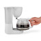 Coffee Maker | Maximum capacity: 1.25 l | Number of cups at once: 10 | Keep warm feature | White