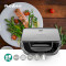 Multi Grill | Grill / Sandwich / Waffle | 900 W | 28 x 15 cm | Control automático de temperatura | Acero inoxidable / Plástico