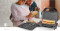 Multi Grill | Grille / Sandwich / Waffle | 900 W | 28 x 15 cm | Automatisk temperaturkontroll | Plast / Rustfritt Stål