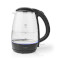 Electric Kettle | 1,7 l | Glass | Black | Rotatable 360 degrees | Concealed heating element | Strix® controller | Boil-dry protection