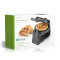 Waffle Maker | Belgian waffles | 17 cm | 1000 W | Automatic temperature control | ABS / Stainless Steel