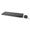 Mouse and Keyboard Set | Wireless | Mouse and keyboard connection: USB | 800 / 1200 / 1600 dpi | Adjustable DPI | QWERTY | US Layout