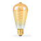Ampoule LED filament E27 | ST64 | 3.8 W | 250 lm | 2100 K | Variable | Blanc très chaud | 1 pièces