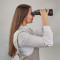 Binocular | Förstoring: 10 x | Objektivlinsdiameter: 60 mm | Synfält: 92 m | Resväska ingår | Svart