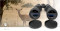 Binokular | Vergrößerung: 10 x | Durchmesser der Objektivlinse: 60 mm | Sichtfeld: 92 m | Tragetasche enthalten | Schwarz