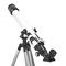 Teleskop | Bländare: 70 mm | Brännvidd: 700 mm | Finderscope: 5 x 24 | Maximal arbetshöjd: 125 cm | Tripod | Svart / Vit
