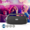 Bluetooth® Party Boombox | 6 hrs | 2.0 | 90 W | Media lejátszás: AUX / USB | IPX5 | Összekapcsolható | Hordozó fogantyú | Fekete