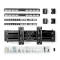 Full Motion TV Wall Mount | 32-70 " | Maximum supported screen weight: 40 kg | Tiltable | Rotatable | Minimum wall distance: 80 mm | Maximum wall distance: 520 mm | 3 Pivot point(s) | Steel | Black