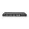 HDMI™ Extraktor | Vstup HDMI ™ | TosLink Zásuvka / 2x RCA / 2x výstup HDMI ™ / 3.5 mm | Maximální rozlišení: 4K@60Hz | 18 Gbps | Kov | Antracit | Box