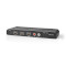 HDMI™ Extraktor | Vstup HDMI ™ | TosLink Zásuvka / 2x RCA / 2x výstup HDMI ™ / 3.5 mm | Maximální rozlišení: 4K@60Hz | 18 Gbps | Kov | Antracit | Box