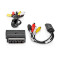 Videosieppari | USB 2.0 | 480p | A / V-kaapeli / Scart