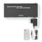 HDMI ™ Matrix Switch | 4 x 2-Port port(s) | 4x HDMI ™ -indgang | 2x 3.5 mm / 2x HDMI™ Output / 2x TosLink | 4K@60Hz | 18 Gbps | Fjernstyret | Metal | Antracit