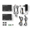HDMI™ Vahvistin | Cat6 yli | Jopa 60m | 4K@60Hz | 18 Gbps | Metalli | Antrasiitti