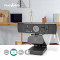 Webcam | Full HD@60fps / 4K@30fps | Automatische Scherpstelling | Ingebouwde Microfoon | Zwart