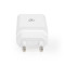 Wall Charger | 1x 2.4 A | Number of outputs: 1 | USB-A | Lightning 8-Pin (Loose) Cable | 1.00 m | 12 W | Single Voltage Output