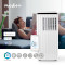 SmartLife Klimatizace | Wi-Fi | 9000 BTU | 80 m³ | Odvlhčování | Android™ / IOS | Energetická třída: A | 3-Rychlostní | 65 dB | Bílá