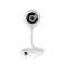 Caméra intérieure SmartLife | Wi-Fi | Full HD 1080p | microSD (non inclus) / Stockage dans le Cloud (facultatif) | Vision nocturne | Android™ / IOS | Blanc
