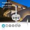 SmartLife kültéri kamera | Wi-Fi | Full HD 1080p | IP67 | Cloud / Micro SD | 12 VDC | Éjjellátó | Android™ / IOS | Fehér