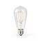 SmartLife LED vintage lampa | Wi-Fi | E27 | 500 lm | 5 W | Varm Vit | 2700 K | Glas | Android™ / IOS | ST64