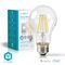SmartLife LED Filamentlamp | Wi-Fi | E27 | 500 lm | 5 W | Warm Wit | 2700 K | Glas | Android™ / IOS | A60