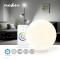 Luz de estado de ánimo SmartLife | Wi-Fi | Redondo | Diámetro: 200 mm | 360 lm | RGB / Warm to Cool White | 2700 - 6500 K | 5 W | Cristal