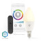 Bombilla Smartlife a todo color | Wi-Fi | E14 | 470 lm | 4.9 W | RGB / Warm to Cool White | 2700 - 6500 K | Android™ / IOS | Vela