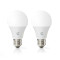 SmartLife Vollfärbige LED-Lampe | Wi-Fi | E27 | 806 lm | 9 W | RGB / Warm to Cool White | 2700 - 6500 K | Android™ / IOS | Birne