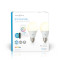 Lampadina multicolore SmartLife | Wi-Fi | E27 | 806 lm | 9 W | RGB / Warm to Cool White | 2700 - 6500 K | Android™ / IOS | Lampadina