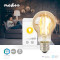Smartlife LED Filament Lampe | WLAN | E27 | 806 lm | 7 W | Warmweiss | 1800 - 3000 K | Glas | Android™ / IOS | Birne