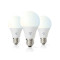 SmartLife-LED-Glühbirne | Wi-Fi | E27 | 806 lm | 9 W | Warm bis kühlen weiß | 2700 - 6500 K | Energieklasse: F | Android™ / IOS | Birne | 3 Stück