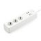 SmartLife Power Strip | Wi-Fi | 3x Plug with earth contact (CEE 7/3) / 4 x USB | 16 A | 3680 W | Power cable length: 1.8 m | -10 - 40 °C | Android™ / IOS | White