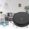 Robot Vacuum Cleaner | Random | Wi-Fi | Capacity collection reservoir: 0.2 l | Automatic charging | Diameter: 300 mm | Maximum operating time: 90 min | Black | Android™ / IOS