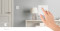 Smartlife WIFI Wandschalter | Zigbee 3.0 | Wandhalterung | Android™ / IOS | Kunststoff | Weiss